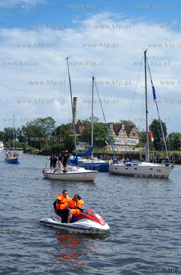 Gdansk. Baltic Sail. Parada jachtow po Motlawie.
12.07.2009
fot....