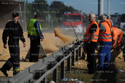 Gdansk. Obwodnica Trojmiasta, zjazd z ulicy Kartuskiej....