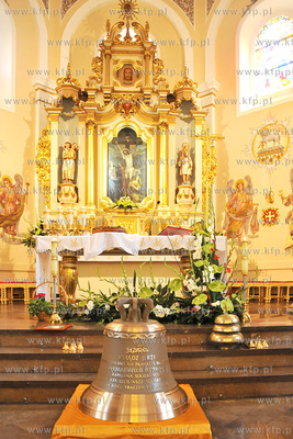 Rumia. W ramach obchodow 30-lecia Solidarnosci w  kosciele...