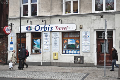 Biuro Orbis Travel w Gdansku na ul. Podmlynskiej.29.09.2010fot....