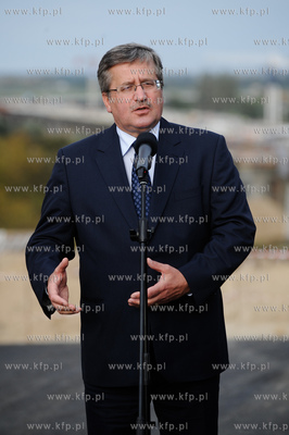 Gdansk. Budowa drogi ekspresowej S7 - Poludniowej Obwodnicy...