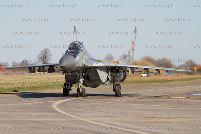 22 Baza Lotnictwa Taktycznego w Malborku.Trzy samoloty...