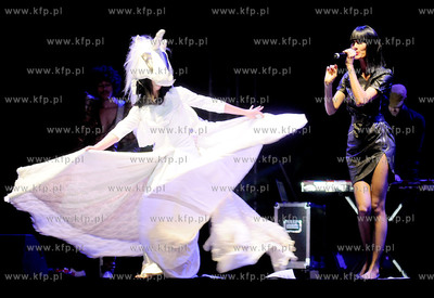 Opera Lesna w Sopocie. Koncert grupy NOUVELLE VAQUE...