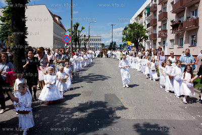 Procesja Bozego Ciala w Starogardzie Gdanskim. 30.05.2013...