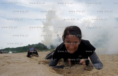Na plaży w Gdańsku-Brzeźnie odbył się w Warriors...