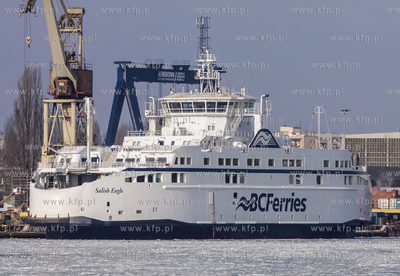 Prom Salish Eagel zbudowany przez Remontowa Shipbuilding...