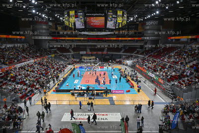 Ergo Arena Gdansk/Sopot. 21. kolejka PlusLigi. Trefl...