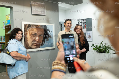 Gdansk 10.07.2025 Wernisaz wystawy Karoliny Misztal...