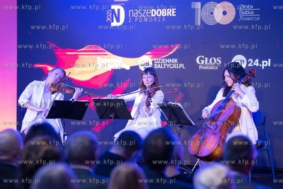 Gala wrczenia nagrd w konkursach: Zota setka Pomorza,...