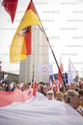 Warszawa. Marsz Miliona Serc. 01.10.2023 fot. Anna...