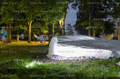 Sopot, Park Północny. Odsłonięcie rzeźby Andriusa...