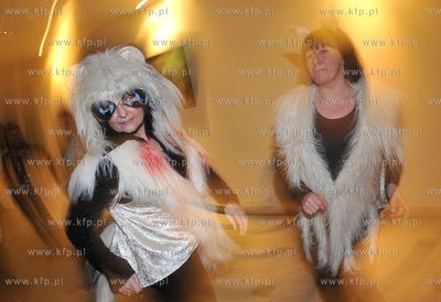 Karnawalowy bal przebierancow w gdanskim hotelu Posejdon....