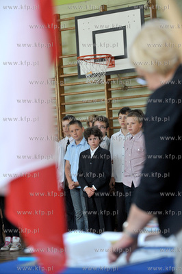 Zakonczenie roku szkolnego w Szkole Podstawowej nr...