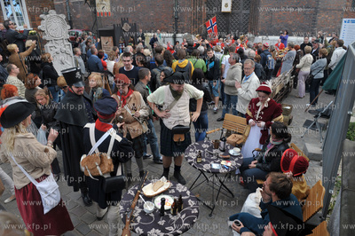 Swieto ulicy Mariackiej w Gdansku. Koncert norweskiej...