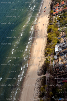 Sopot z lotu ptaka. Budowa hotelu Mera. 2.05.2011 Fot,...