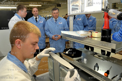 Otwarcie fabryki SILED w zakladach elektronicznych...