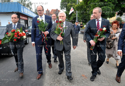 Gdansk. Rocznica podpisania Porozumien Sierpniowych....