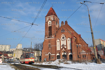 Gda "sk Siedlce. Ul. Kartuska. Petla tramwajowa  przy...