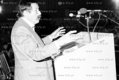 Wizyta Guntera Grassa na Uniwersytecie Gdanskim w Gdansku....