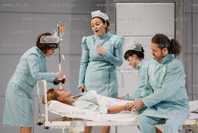 Gdansk. Opera Baltycka. Proba  opery Ryszarda Straussa...