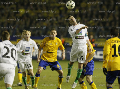 Gdynia. Ekstraklasa pilki noznej. Mecz Arka Gdynia...