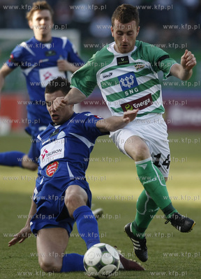 Gdansk. Mecz o mistrzostwo  Ekstraklasy. Lechia Gdansk...