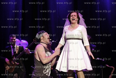 Gdansk. Scena Kontakt. Wystep Kabaretu Hrabi. Nz Joanna...