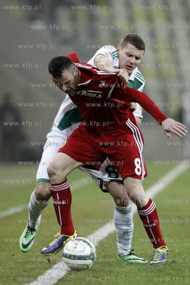 PGE Arena. Mecz o mistrzostwo T- Mobile Ekstraklasy....