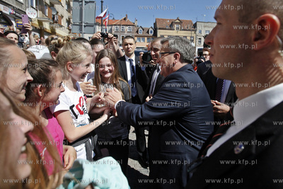 Wizyta Prezydenta RP Bronislawa Komorowskiegow Sztumie....