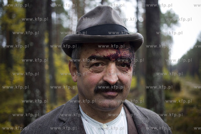 Lasy piaśnickie koło WejherowaPlan zdjęciowy filmu...