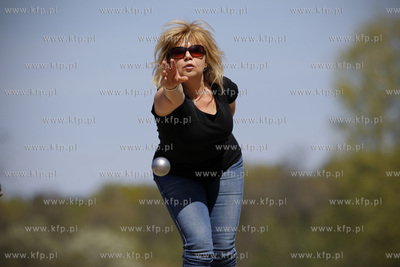 Park Reagana.  Zawody boule z cyklu Grand Prix Norcospectra.
08.05.2016
fot....