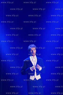 Włoska noc. Gala Sylwestrowo-noworoczna. Nz. Zbigniew...