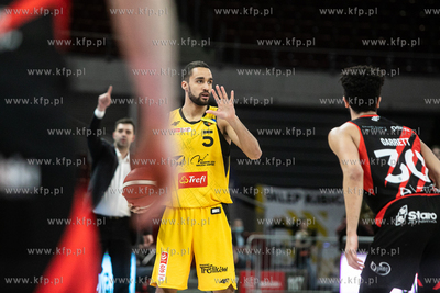 Ergo Arena. Ekstraklasa koszykówki mężczyzn. Mecz...