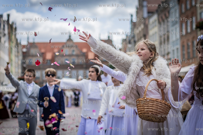 Gdańsk. Centralna procesja Bożego Ciała.
19.06.2025
fot....