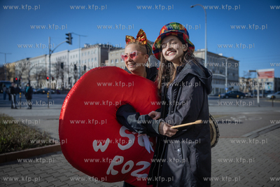 Manifestacja artystyczna Teatr Mostownia z okazji Międzynarodowy...