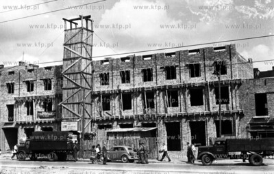 Odbudowa Gdanska po wojnie lata 45-50, nz. prawdopodobnie...