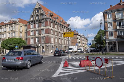 Zmiana organizacji ruchu i utrudnienia w centrum Gdańska...