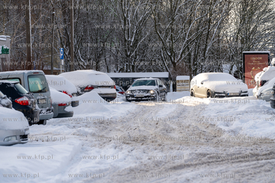 Zima w Gdańsku. Morena. Zaśnieżone samochody. 12.01.2026...