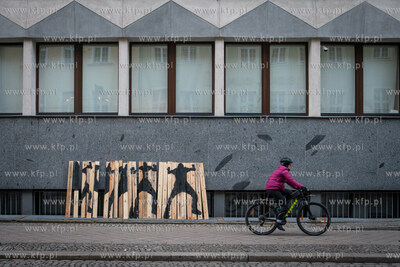 Gdańsk, ul. Tkacka. Akademia Sztuk Pięknych. 19.01.2022...