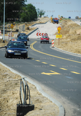 Gdansk. Budowa ulicy Nowej Lodzkiej oraz nowej lini...