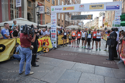 Gdansk. Dlugi Targ. Jarmark Dominikanski. 18 Bieg Dominika....