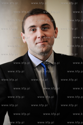 Gdansk. Nowy Ratusz. Sesja Rady Miasta Gdanska. 
Nz...