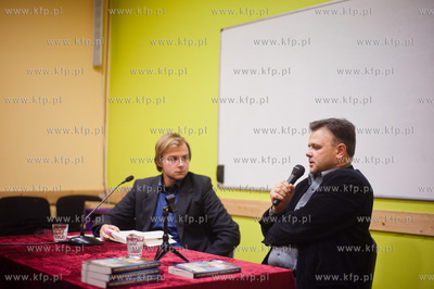 Gdansk. Sala Czarna domku akademickim przy kosciele...