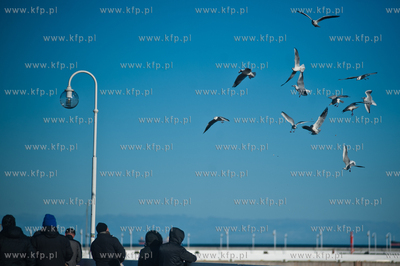 Sopot. Sloneczne niedzielne popoludnie na molo. 
03.03.2013
fot....