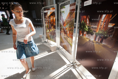 Gdansk. Dzien Otwarty budowy Europejskiego Centrum...