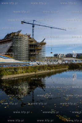 Gdansk. Budowa Muzeum II Wojny Swiatowej.
26.10.2015
fot....