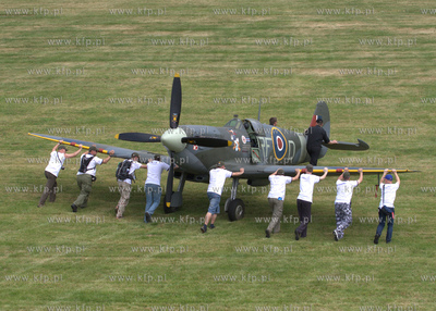 Goraszka , XIII Piknik w Goraszce Nz.Supermarine Spitfire...