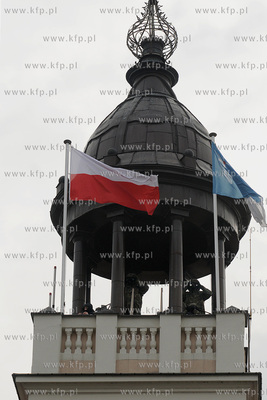 Wizyta prezydenta Lecha Kaczynskiego w Wejherowie....