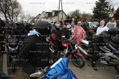 Sobowidz. Rozpoczecie sezonu motocyklowego Jajcarnia...