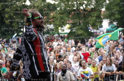 Ostroda Reggae Festiwal 2009. Brazylijski zespol Jah...